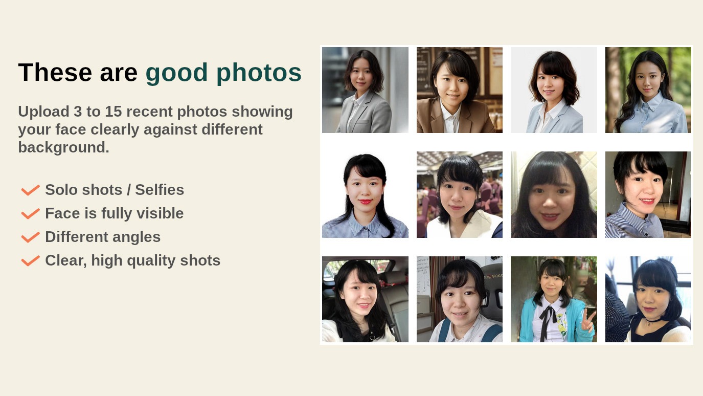 Generate Professional AI Portraits good