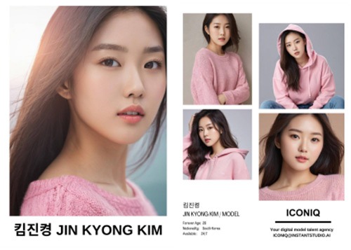 Iconiq AI Model Jin Kim