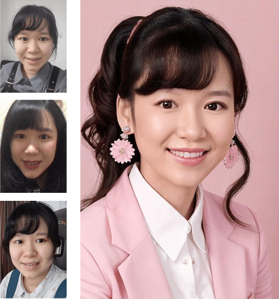 Profile Photo Montage AI Girl